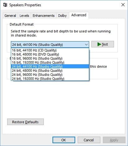 conexant hd audio driver windows 10