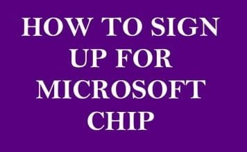 How to Sign Up for Microsoft Channel Incentives Platform CHIP
