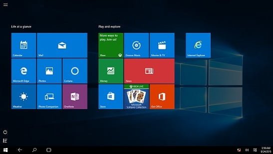 Windows 10 Start Menu with Modern-UI
