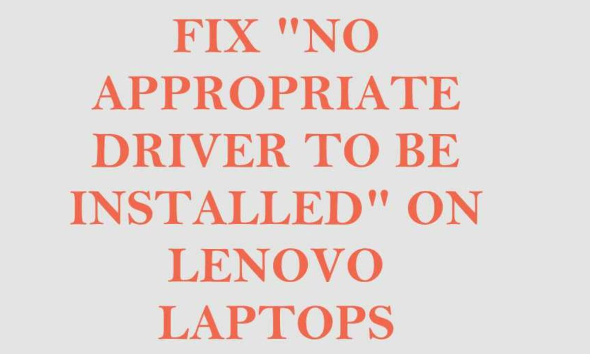 Fix] No Appropriate Driver to be installed for WiFi on Lenovo G50-70 Laptop