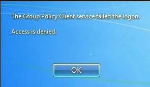 Fix The Group Policy Client Service Failed The Logon in Windows Server